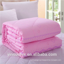 wholesale cheap solid color polyester quilted bedspreads luxury